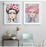Tableau moderne portrait femme