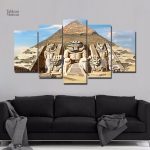 Tableau Iron Maiden - Powerslave, art rock emblématique