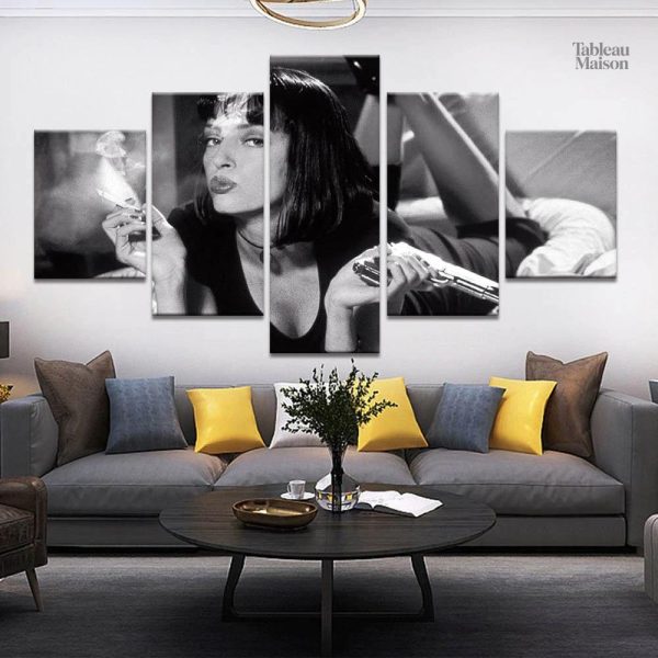 Tableau Pulp Fiction, œuvre inspirée du film culte