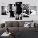 Art mural Pulp Fiction, style vintage et contemporain