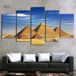 Tableau Pyramides d'Égypte en décoration murale artistique