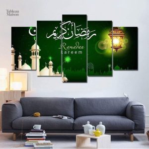 Tableau décoratif Bon Ramadan en style moderne