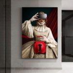 Œuvre d'art contemporaine inspirée de la Renaissance