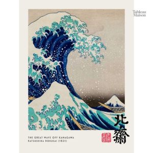 Estampe de Hokusai, art japonais traditionnel