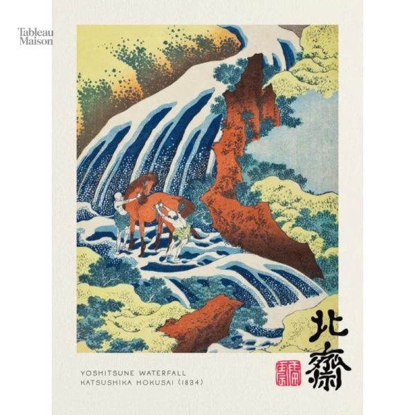 Tableau japonais représentant l'esthétique de Hokusai
