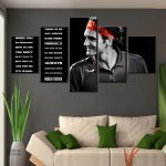 Art mural inspiré par Roger Federer