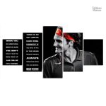 Tableau décoratif tennis avec Federer