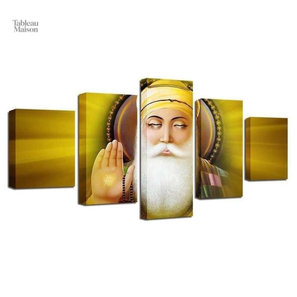 Tableau inspiré par la sagesse hindoue, décoration murale élégante