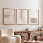 Tableau cocooning pour un salon accueillant