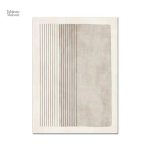 Tableau contemporain gris, touche élégante pour intérieur