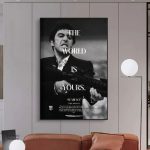 Tableau Scarface, œuvre emblématique du cinéma