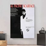 Art mural Scarface, design inspiré du film culte