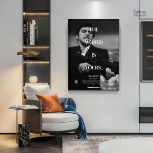 Illustration Scarface, un hommage à un classique du film