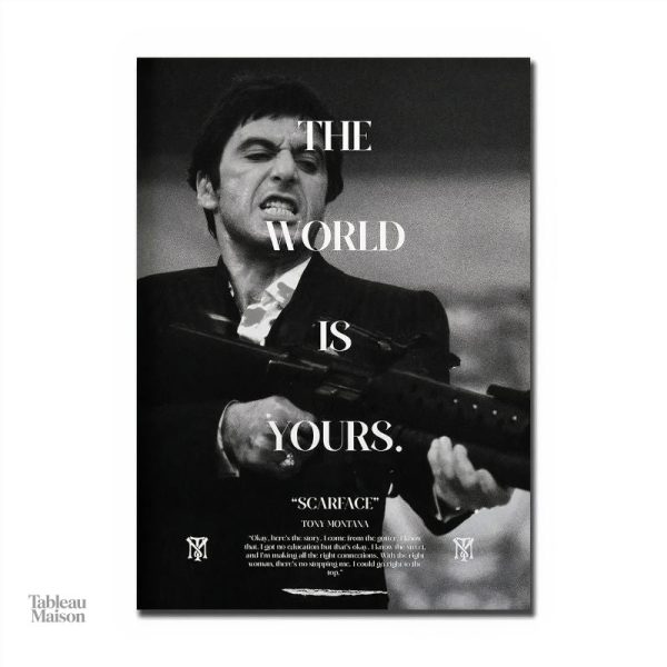 Œuvre artistique Scarface, style audacieux et captivant