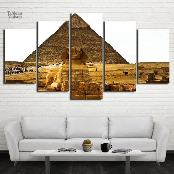 Tableau représentant le Sphinx de Gizeh, Égypte