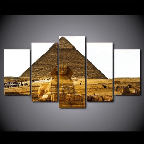 Art mural Sphinx, inspiration égyptienne et historique