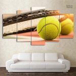 Tableau de tennis décoratif pour amateur de sport