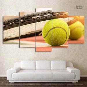 Tableau de tennis décoratif pour amateur de sport