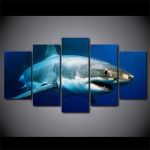 Art mural Squale, décoration moderne pour intérieur chic