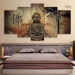 Tableau Bouddha en statue
