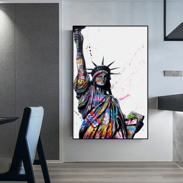Tableau street art inspiré de New York