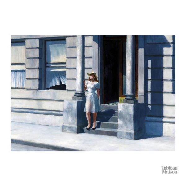 Edward Hopper, tableau évoquant la lumière et l'atmosphère estivale