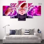 Tableau artistique représentant Goku Black