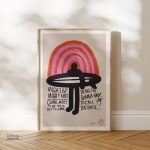Art mural surfeur inspiré du style pop art
