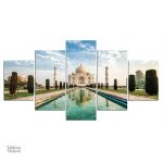 Reproduction du Taj Mahal en format tableau élégant