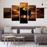 Tableau Taureau Osborne en décoration murale