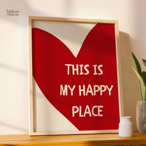 Art mural inspirant pour un espace joyeux