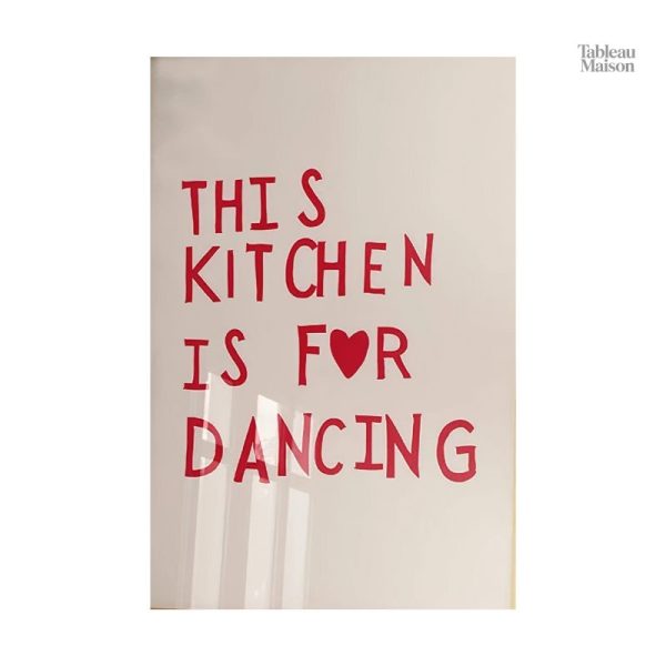 Affiche murale artistique pour une ambiance joyeuse en cuisine