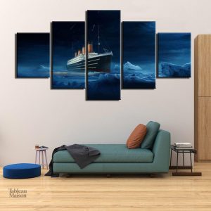 Représentation du célèbre paquebot Titanic