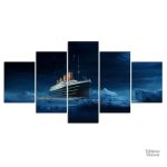 Tableau décoratif sur le thème du Titanic