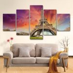 Tableau représentant la Tour Eiffel à Paris
