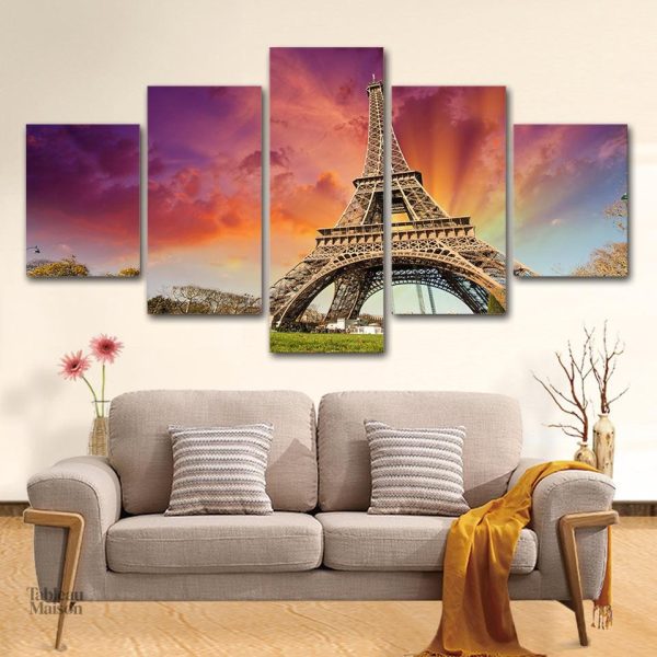 Tableau représentant la Tour Eiffel à Paris