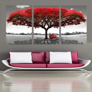 Tableau contemporain arbre de vie pour un intérieur unique