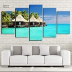 Tableau décoratif Maldives pour une ambiance tropicale