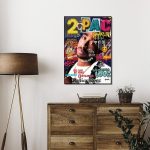 Art mural Tupac inspiré du street art contemporain