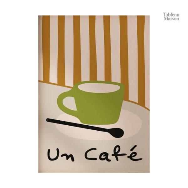 Tableau mural sur le thème du café pour cuisine moderne