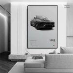 Tableau décoratif inspiré du modèle Urus