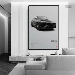 Tableau décoratif inspiré du modèle Urus