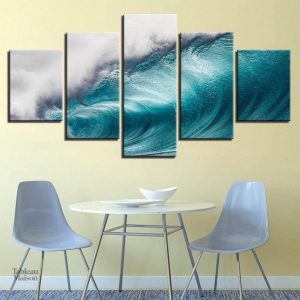 Tableau Vague décoratif en style moderne