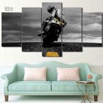 Œuvre d'art Valentino Rossi pour passionnés de moto