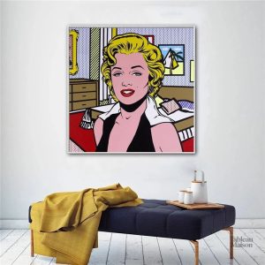 Tableau vintage pop art contemporain