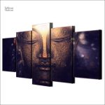 Tableau inspirant sur le thème de Bouddha pour la décoration intérieure