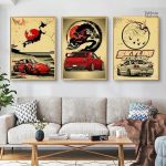 Tableau Voiture Japonaise moderne
