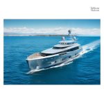 Illustration décorative de yacht pour passionnés de navigation