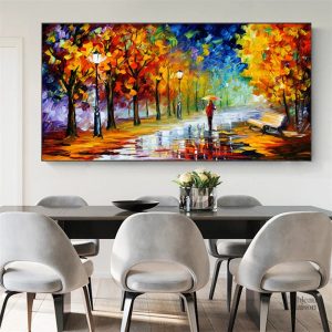 Tableau aquarelle paysage naturel