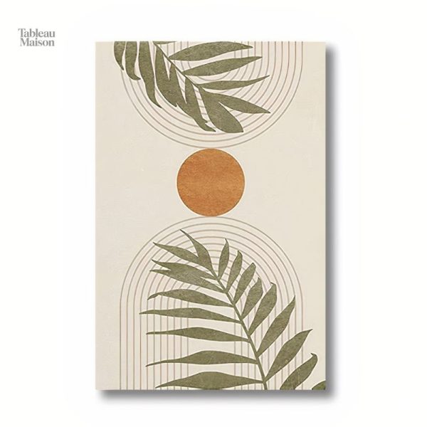 Tableau triptyque inspiré de la nature